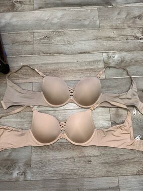 Lot of Torrid Curve 38C Everyday Nude Push-Up Bra with Lattice Front bras